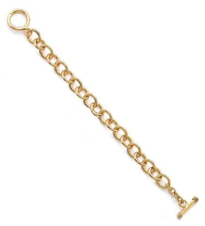 Chaîne plaqué or maille figaro triple pour pendentif personnalisé GravurePhoto
