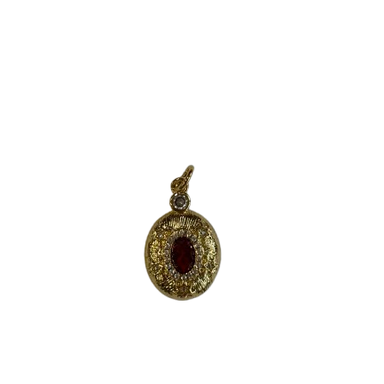 Charms pierre rouge