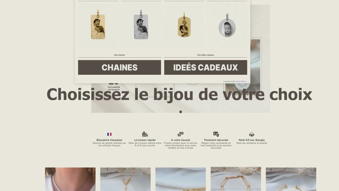 Personnalisation de bijoux en direct