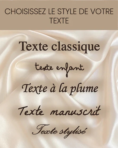 texte à graver