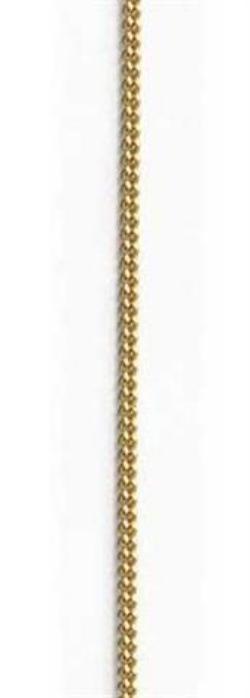 Eslabón de cadena 3MIC bañado en oro 750. 45cm