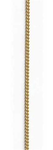 Bijou chaîne or 375/1000ème maille gourmette 45 cm 1,75g